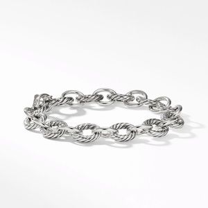 David Yurman Oval Link Sterling Silver Bracelet